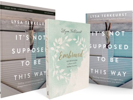 It s Not Supposed to Be This Way Study Guide, Book, Devotional (Premium Bundle) Fashion