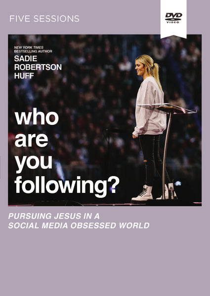 Who Are You Following? Video Study: Pursuing Jesus in a Social Media Obsessed World For Discount