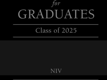 God s Promises for Graduates: Class of 2025 - Black NIV: New International Version Cheap