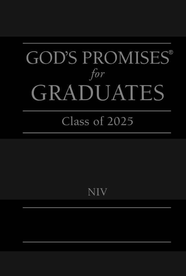 God s Promises for Graduates: Class of 2025 - Black NIV: New International Version Cheap