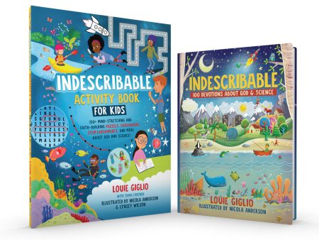 Indescribable Book + Activity Book Bundle For Cheap