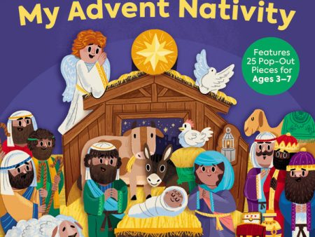 My Advent Nativity Press-Out-and-Play Book: Features 25 Pop-Out Pieces for Ages 3–7 Sale