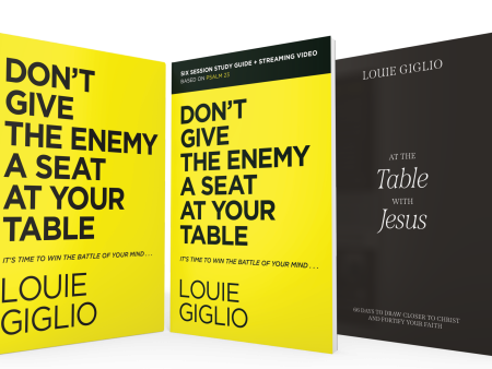 Don’t Give the Enemy a Seat at Your Table Premium Bundle Online Hot Sale