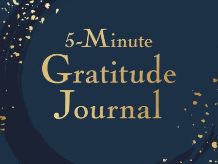 5-Minute Gratitude Journal on Sale