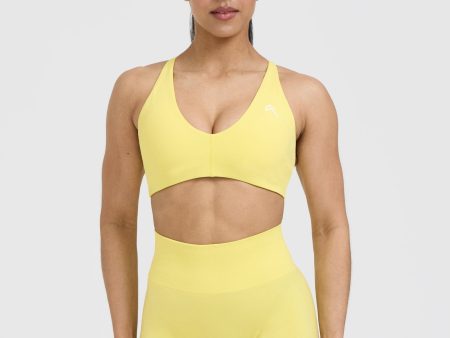 Unified Micro Bralette | Lemon Yellow Cheap