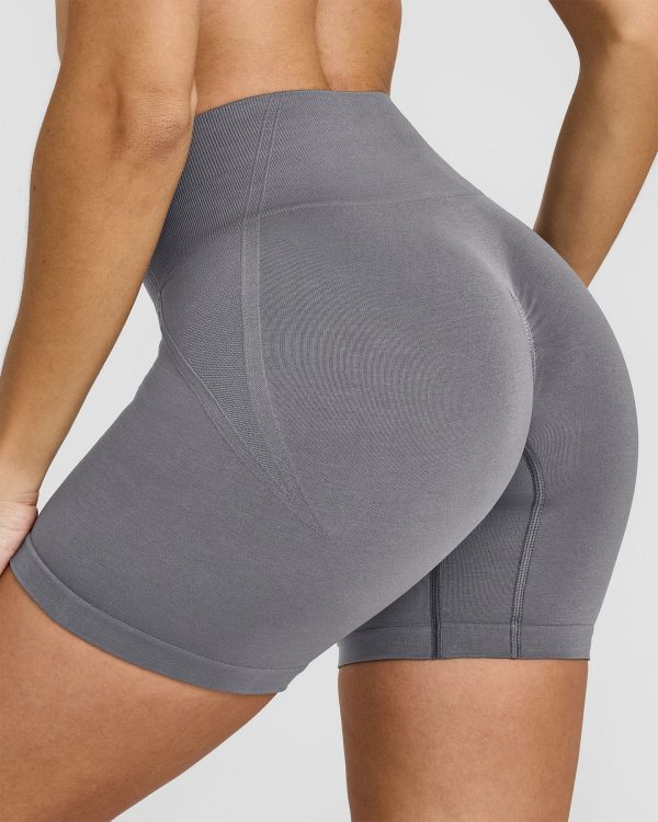 Effortless Seamless Shorts | Ash Grey For Discount