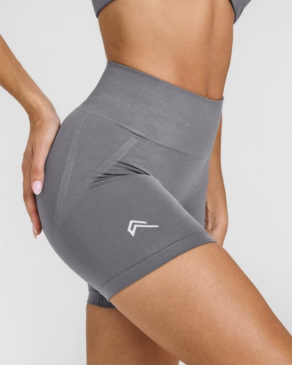 Effortless Seamless Shorts | Ash Grey For Discount