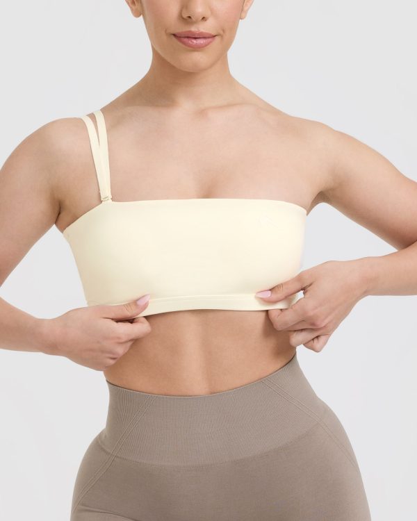 Everyday Bandeau Bralette | Off White on Sale