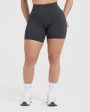 Unified High Waisted Shorts | Coal Sale