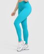 Unified Wrap Leggings | Aqua Blue Supply