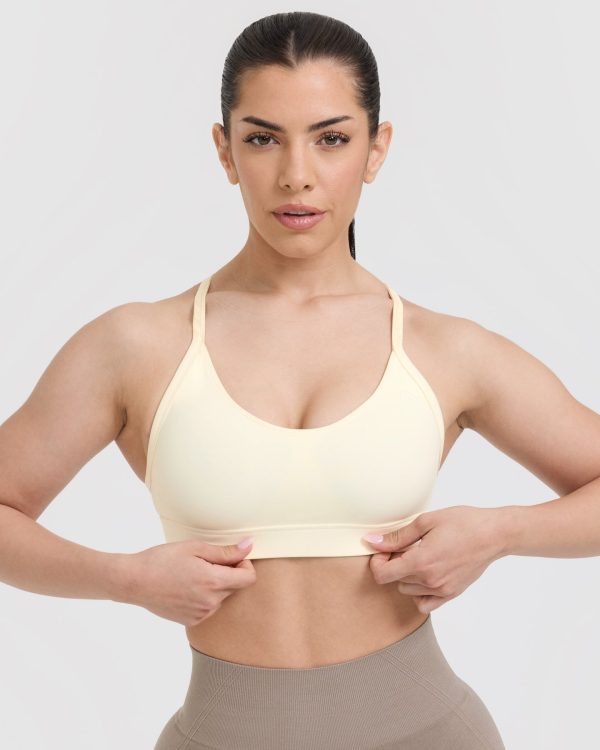 Everyday Sports Bra | Off White For Cheap