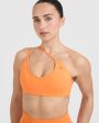 Timeless Strappy Bralette | Apricot Orange Online