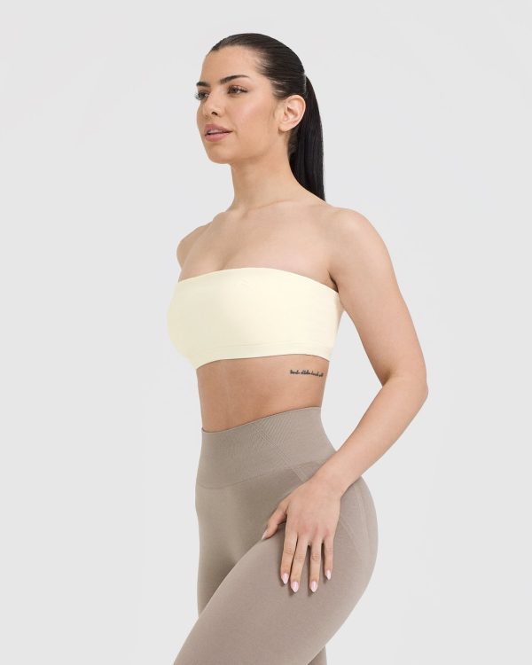 Everyday Bandeau Bralette | Off White on Sale