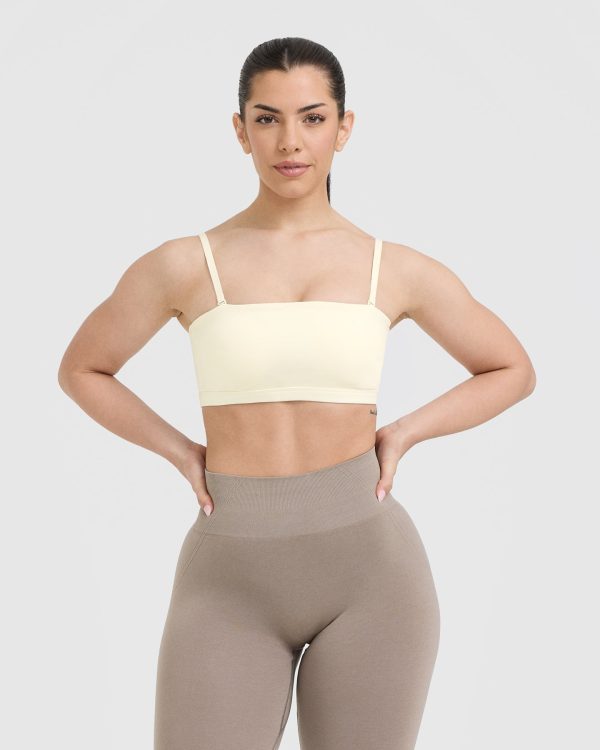 Everyday Bandeau Bralette | Off White on Sale