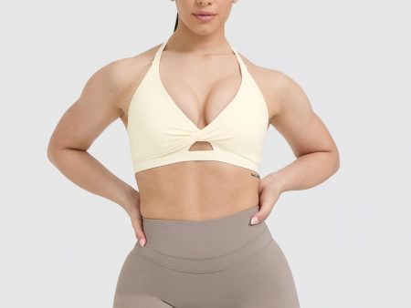 Unified Twist Sports Bra | Off White Sale