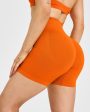 Effortless Seamless Shorts | Flame Orange Online Hot Sale