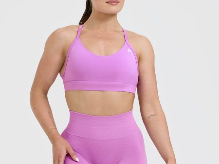 Everyday Sports Bra | Orchid Purple Fashion