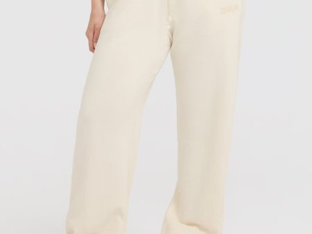 Raw Lounge Wide Leg Joggers | Off White For Discount