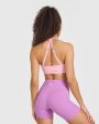 Unified Twist Sports Bra | Petal Pink For Cheap