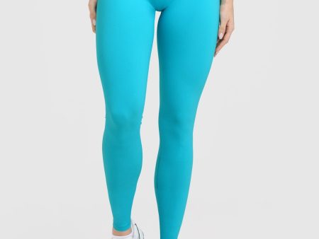 Unified Wrap Leggings | Aqua Blue Supply