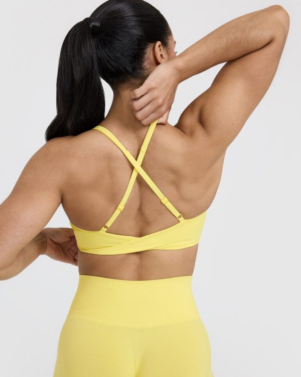 Unified Micro Bralette | Lemon Yellow Cheap