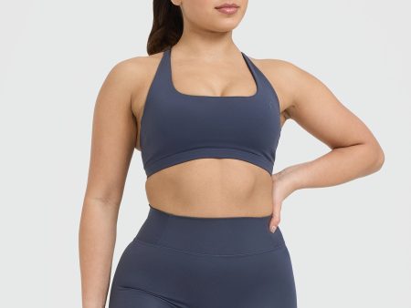 Timeless Square Neck Sports Bra | True Blue Online