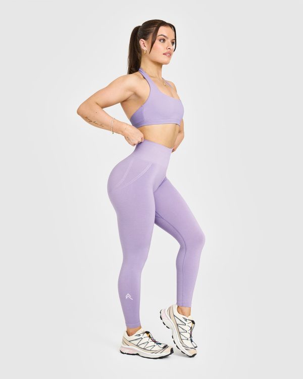 Effortless Seamless Leggings | Wisteria Purple Discount