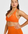 Unified Micro Bralette | Flame Orange on Sale