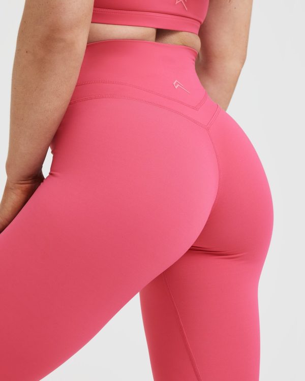 Unified High Waisted Leggings | Velvet Pink For Sale