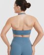 Unified Twist Sports Bra | Moonstone Blue Online