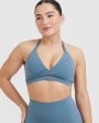 Unified Twist Sports Bra | Moonstone Blue Online