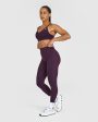 Unified High Waisted Leggings | Blackberry Purple Discount