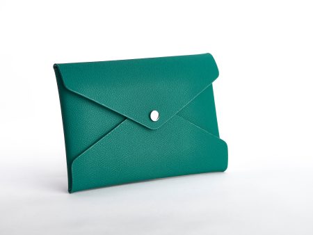 The Pochette Clutch - Teal Hot on Sale